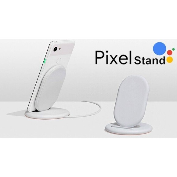 Google Wireless 10W Qi Charging Stand for Pixel 4 / 4 XL & Pixel 3/3 XL - White - Picture 4 of 4
